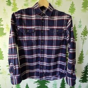 Men's Jachs Navy Plaid Shirt